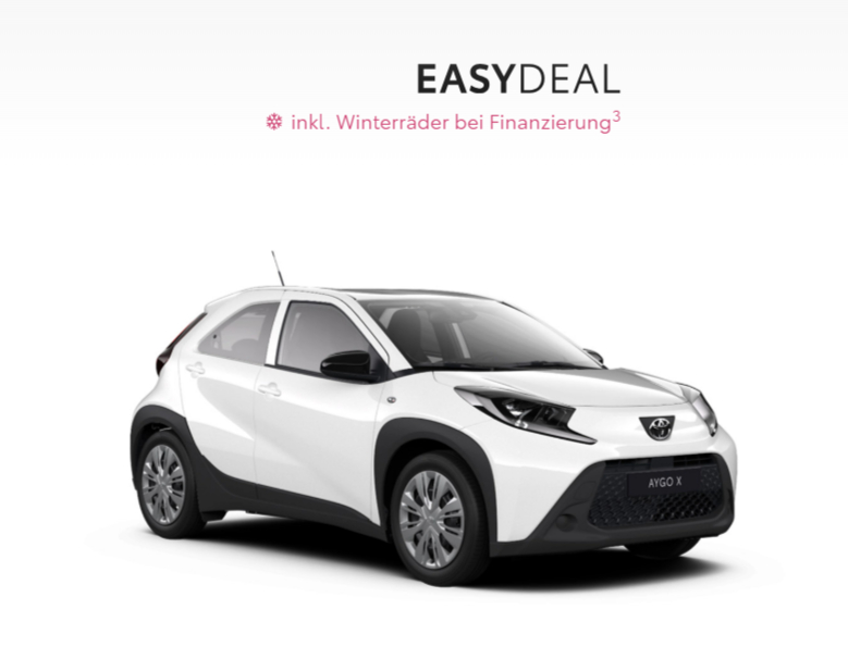 Toyota Aygo X-Play EasyDeal Winterräder Produktbild