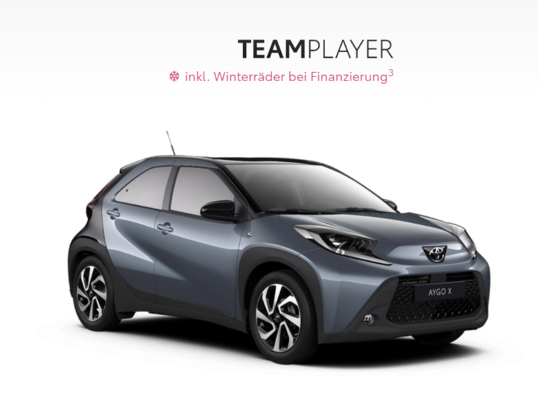 Toyota Aygo X-TeamPlayer Winterräder Produktbild