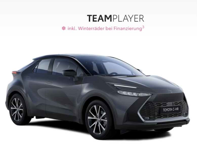 Toyota C-HR Teamplayer Hybrid Produktbild